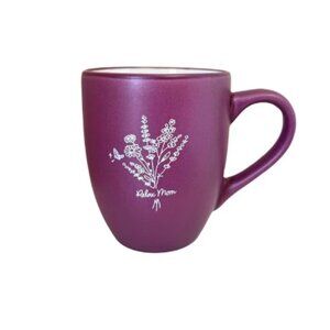 NWT  Blush Teas “Relax Mom” 12oz Mug in Plum